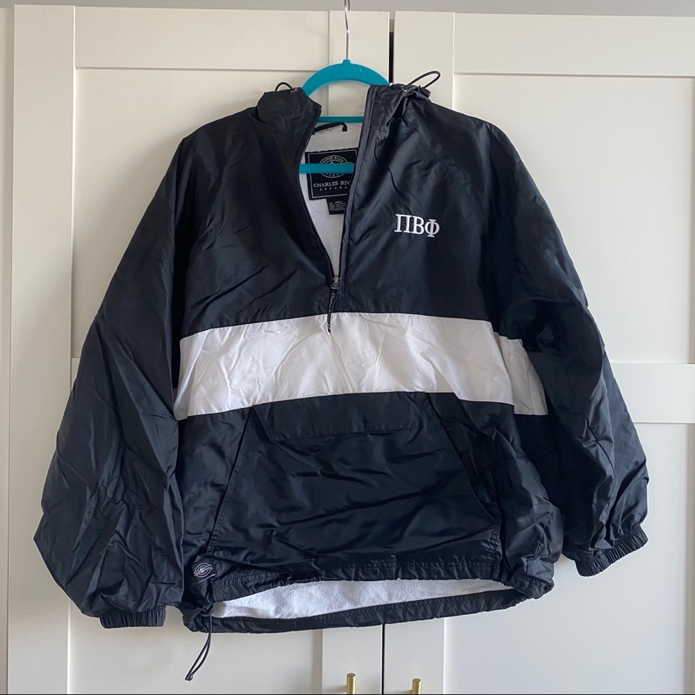 Charles river rain jacket pi beta phi